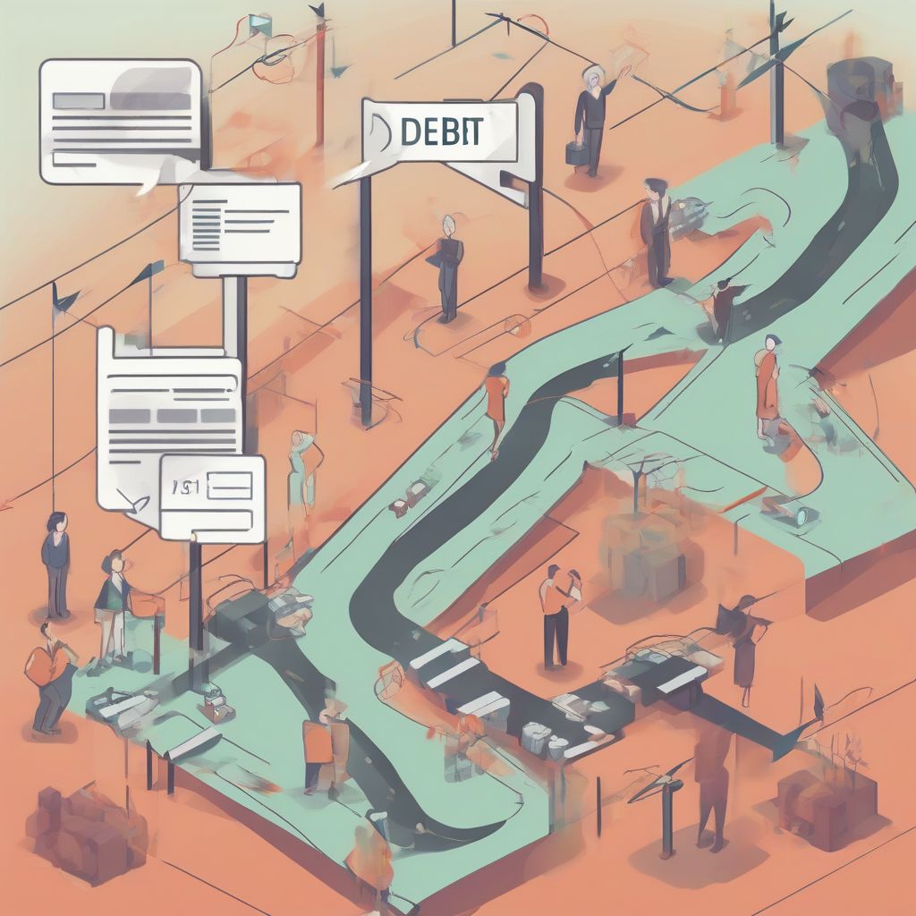 debt settlement process illustration